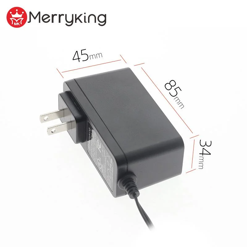 Monté sur un mur 5V 9V 12V 15V 18V 24V 36V 48V 1A 2A 3A 4A 5A DC adaptateur de puissance de sortie d'alimentation pour les détecteurs de gaz fixes