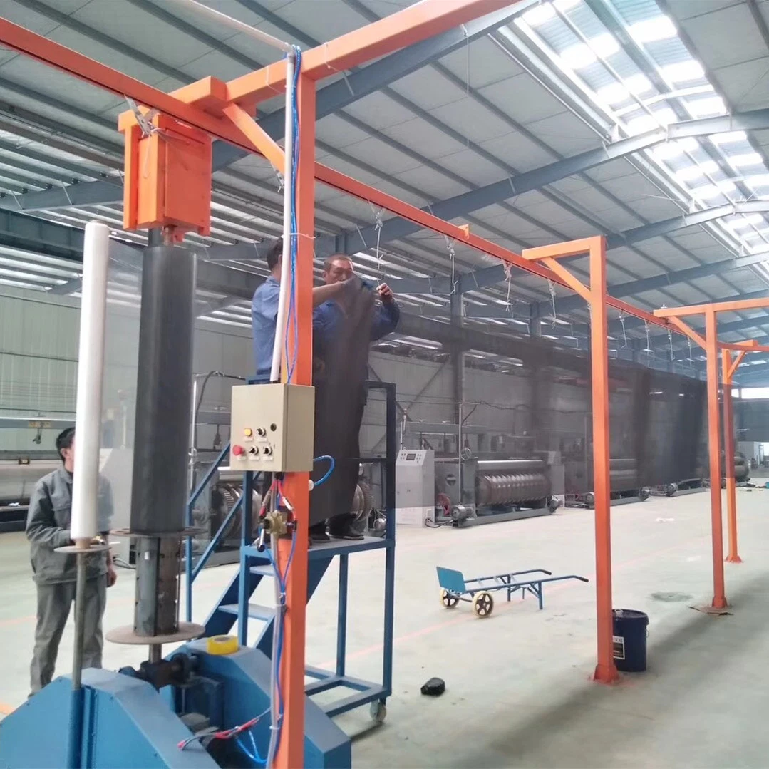 Hot Sell Powder Coating Equipment for Security Window Screening Powder Coating Line