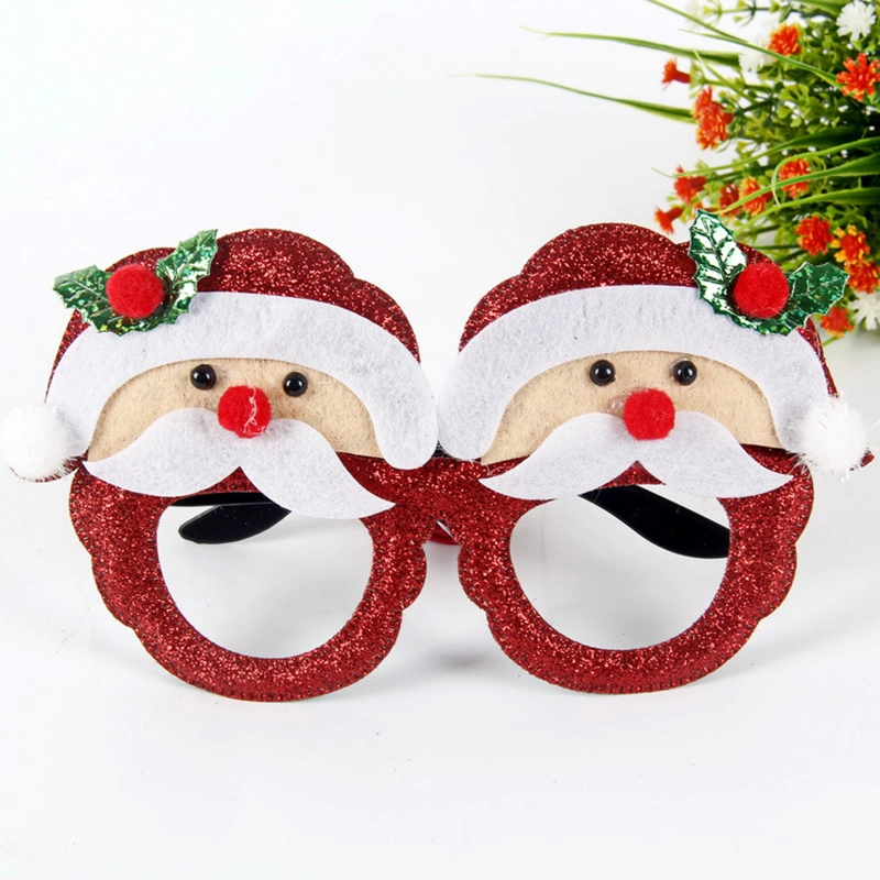 Eyeglasses Christmas Adult Children Party Decoration Snowman Tree Bow Eyeglasses Frames