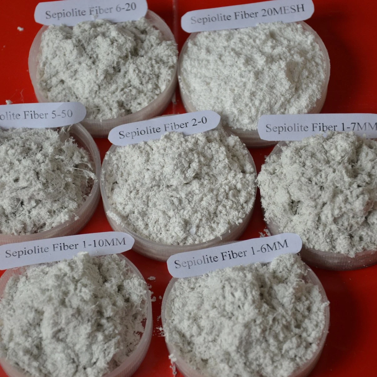 Friction Material Used Grade Sepiolite Fiber 2-4mm Brucite Fiber 1-7mm Sepiolite