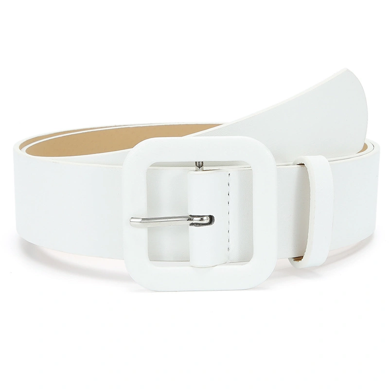 Fashion Ladies pu cuir ceinture pour femmes pour robes rétro Ceinture extensible pour femmes