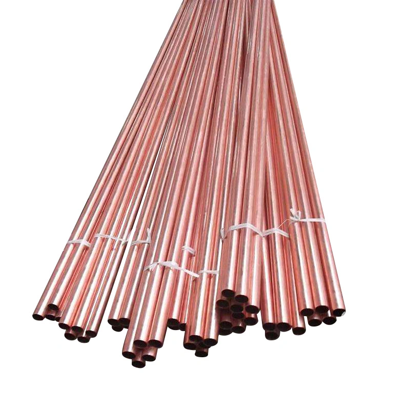 C10100 C10200 99.9% Pure Copper Tube for Refrigeration Air Conditioner Connecting