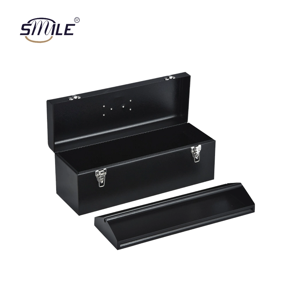 Smile Caja de herramientas mecánica portátil de acero con asa y cajón