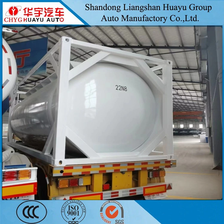 China Manufactory Product 20FT ISO Tank Container for Sales