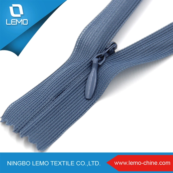 Colorful Invisible Zipper with High quality/High cost performance 