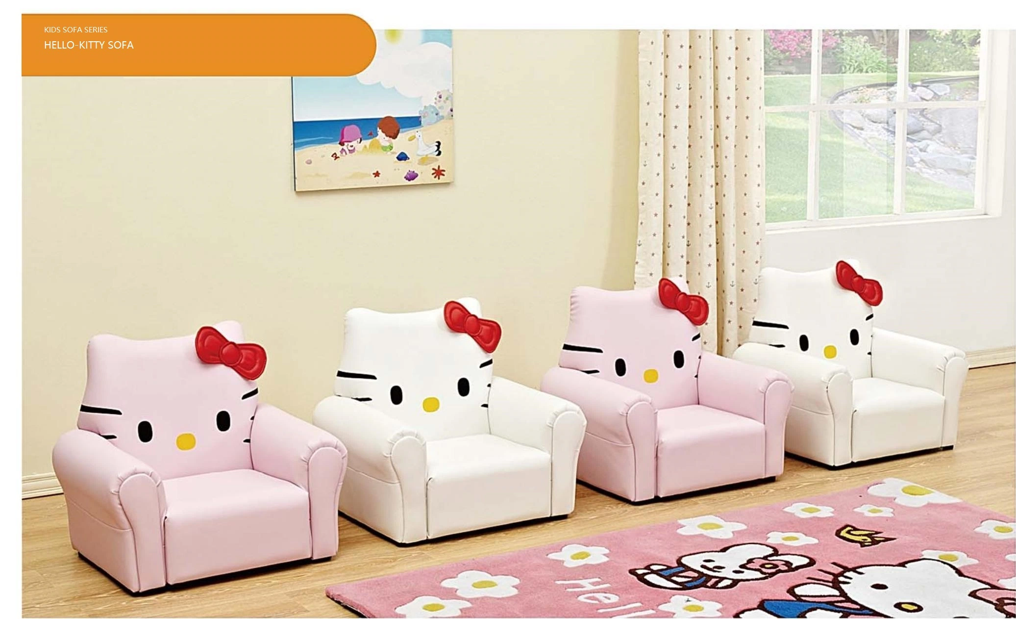 Whole Sale Kids Cartoon Sofa, Modern Child Chair Sofa, Baby Bedroom Furniture, Living Room Furniture