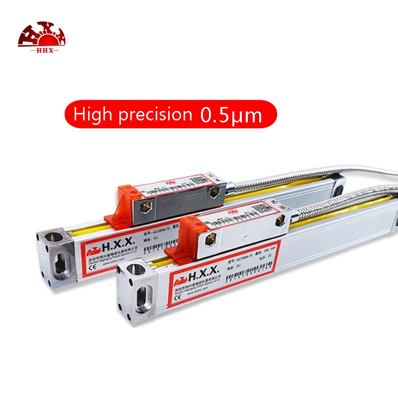 Hxx Dro Optical Digital Linear Scale/Linear Glass Scale with Measuring Length 50-1100mm