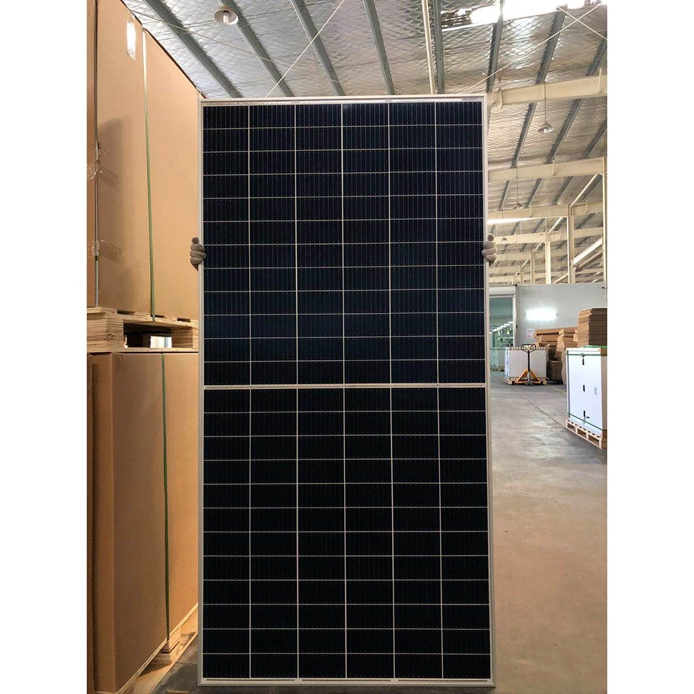 700W Highest Efficiency 25 Years Warranty Half Cell PV Solar System Monocrystalline Solar Panel with Solar Battery Bank TUV CE ISO IEC