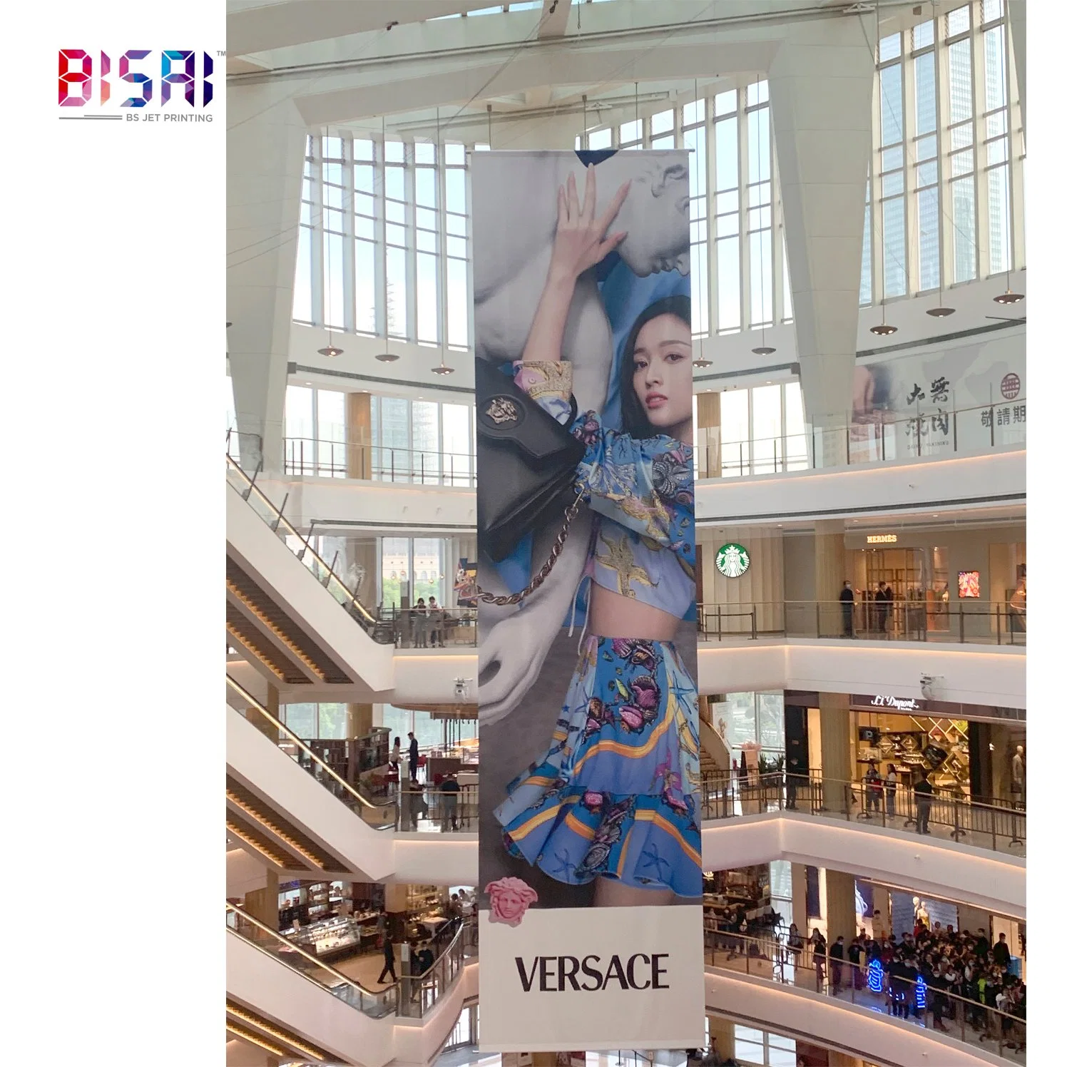 Custom High quality/High cost performance Hanging Idol Advertising Banner Rectangular Printed Flags and Banners