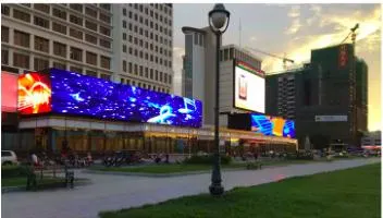 Outdoor 3D Big Screen Video LED Message Display P4 Poster Billboard for Advertising