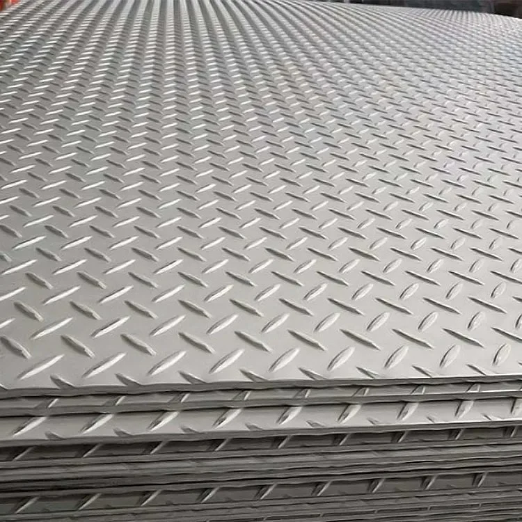 Prime 304 2b Anti-Slip Waterproof Stainless Steel Sheet Antiskid Floor Stainless Steel Checkered Plate Price