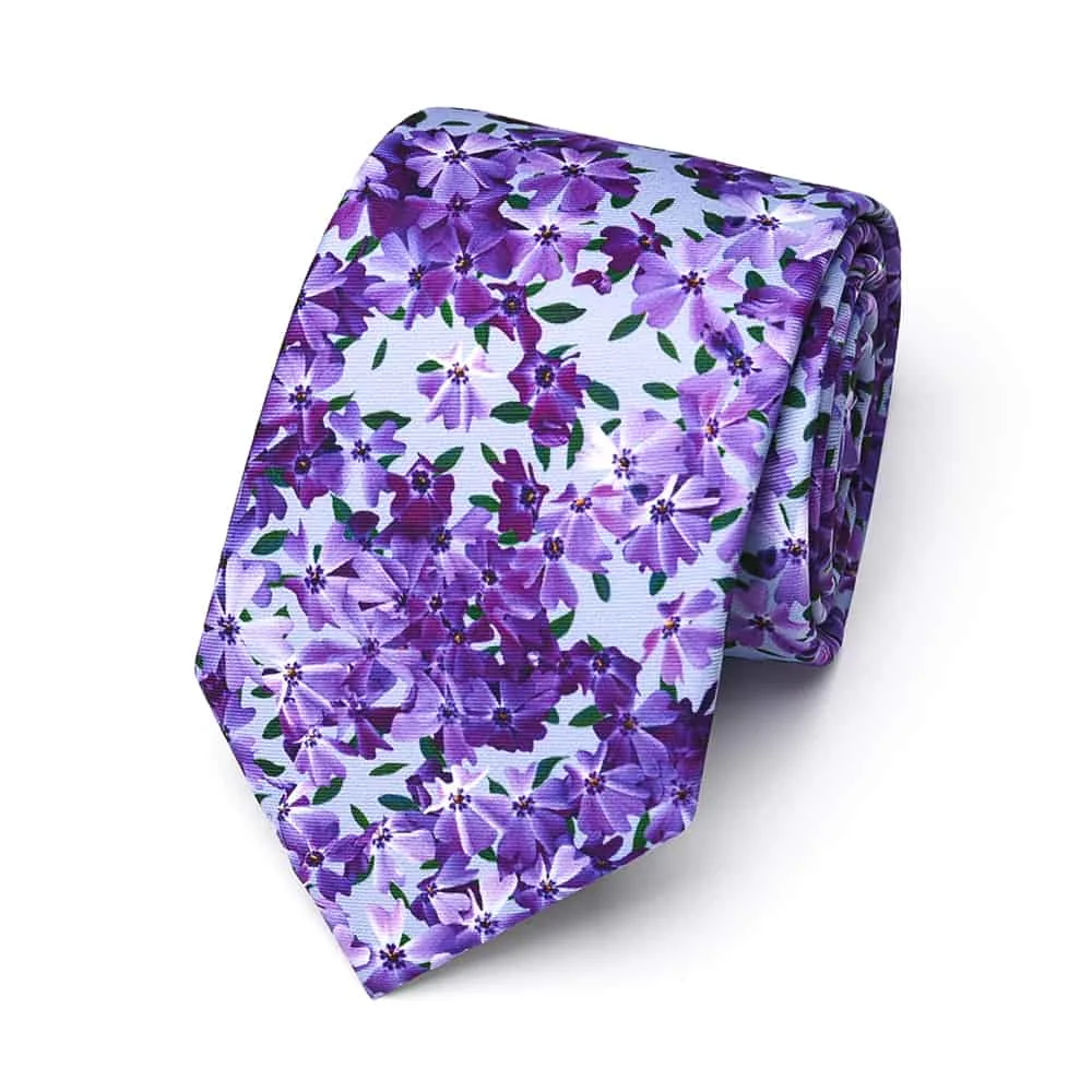 Newest 2024 Printed Designs Floral Casual Ties