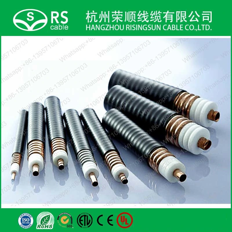 1-1/4" Super Flexible Helical Feeder Cable Heliax Coax Cable