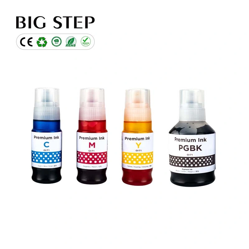 Refill Printing Ink Gi-71 Dye Ink Pigment Ink for Canon Printer