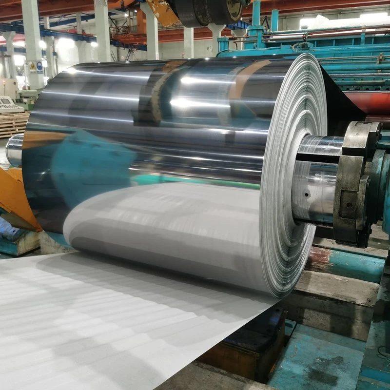 ASTM/JIS 201 202 304 316 430 2b Ba Hot/Cold Rolled 0.3-3mm Tisco Ss Iron Stainless Steel Coil for Building Material