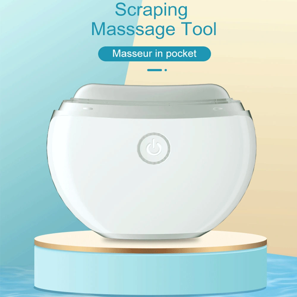 Dual Use Gesicht &amp; Hals Lifting Massager Tools Elektrische Gua Sha-Scraping-Massagegerät für Gesicht