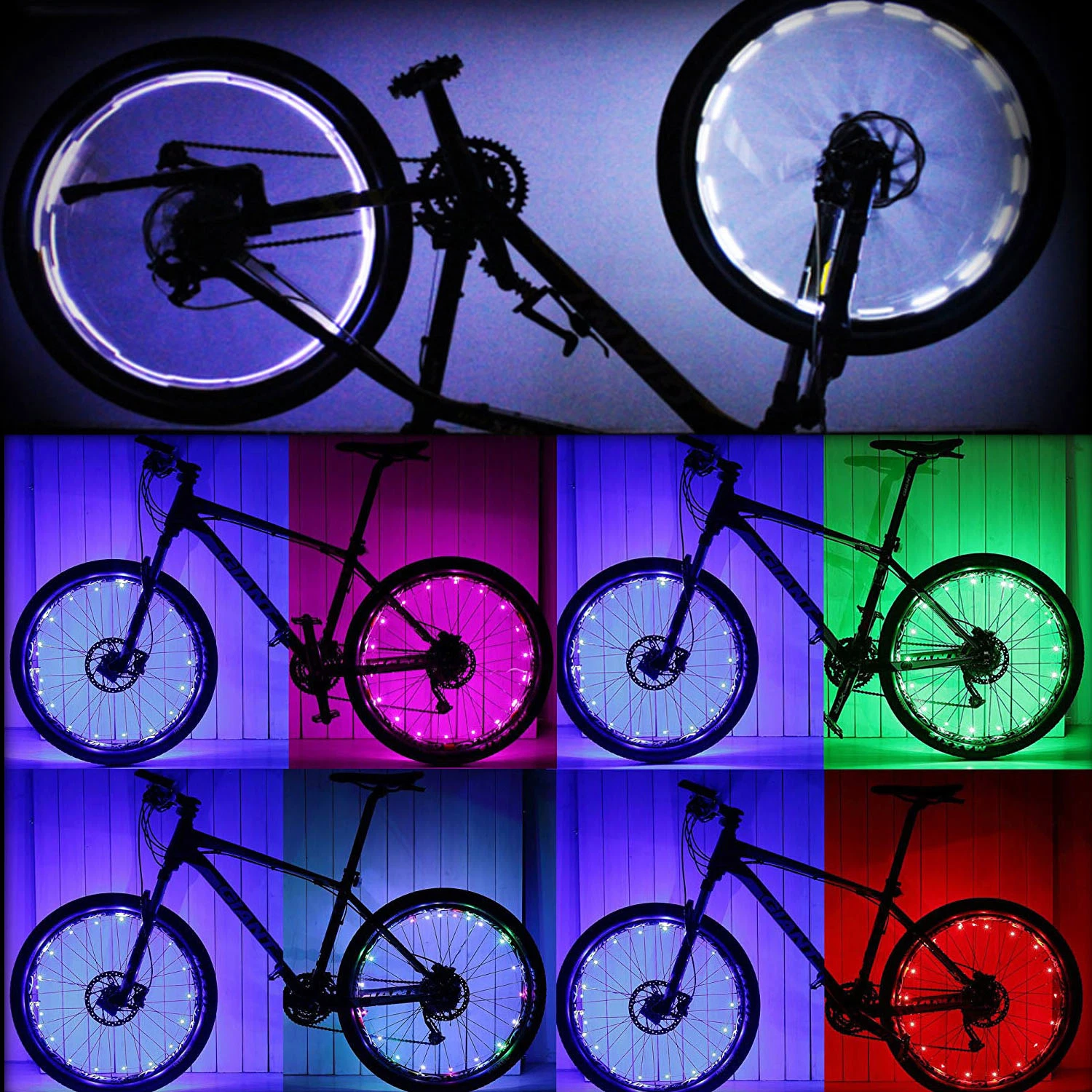 High Brightness LED Bike Wheel Lights