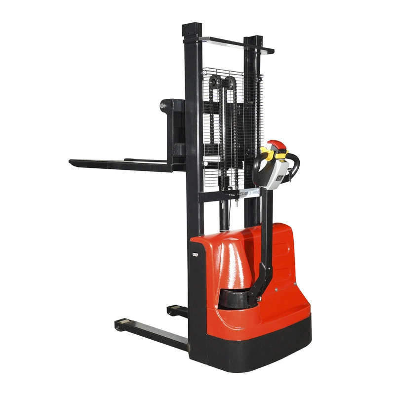 Double Pallets Fork Walkie Pallet Lifter 1.5 Ton Electric Stacker 2 Ton