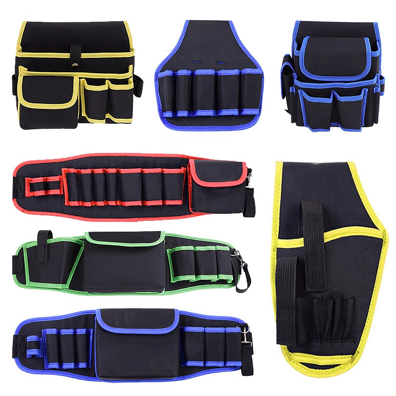 Waterproof Oxford Adjustable Waist Heavy Duty Electrician Tool Belt Bag