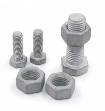 Made in China Hot DIP Galvanized Grade 8.8 Hex Head Bolts and Nuts Fasteners