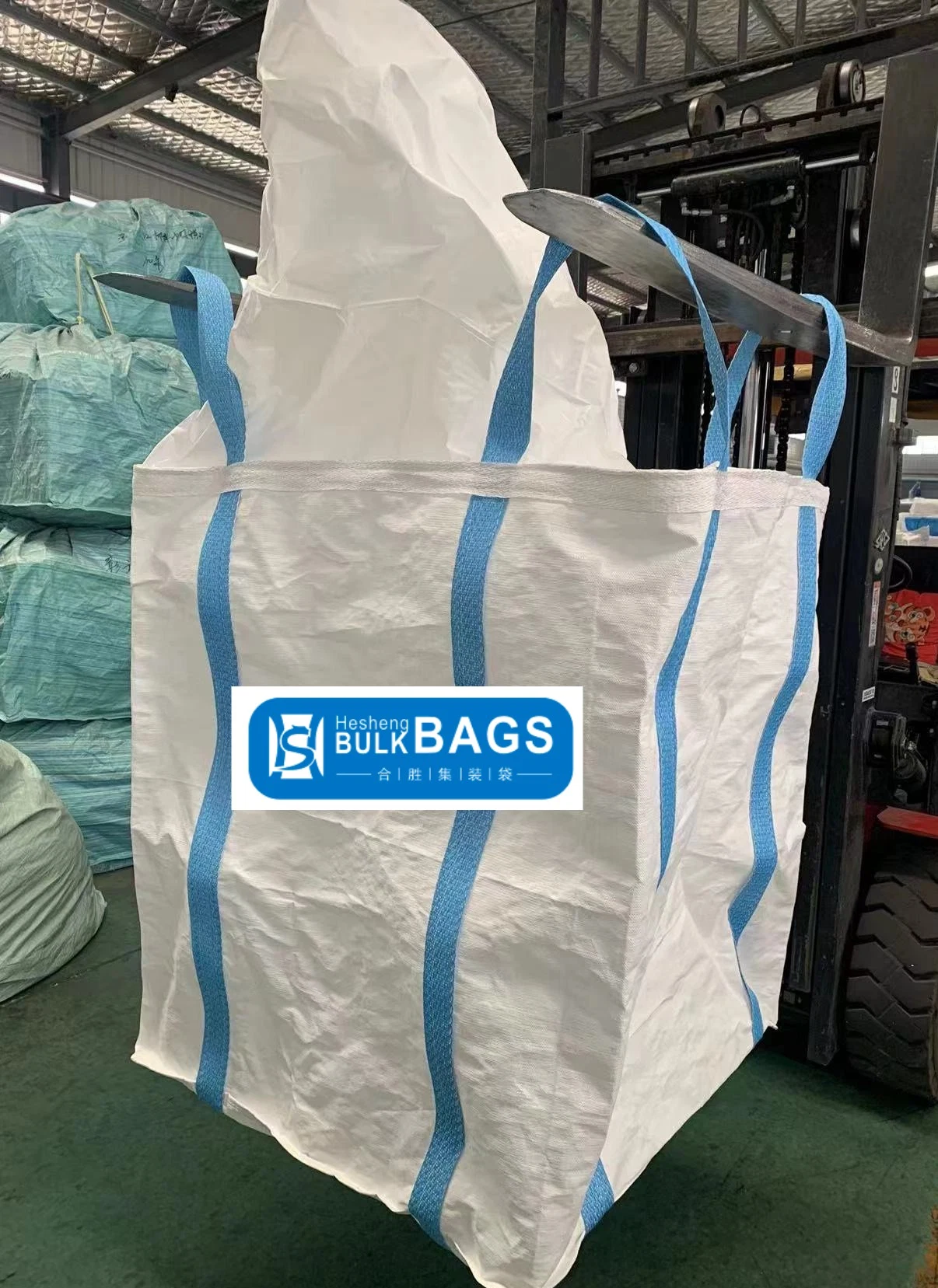 Hesheng 1ton Large Bulk New Material Polypropylene FIBC PP Big Bag