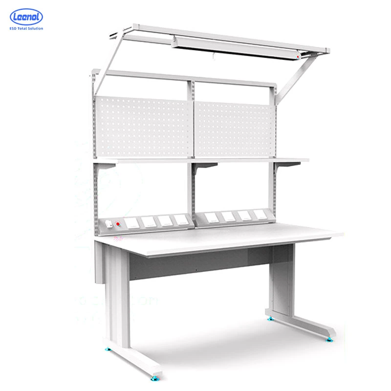 Table de travail mobile de réparation ESD Leenol / atelier ESD / Réparation mobile ESD atelier ESD/atelier ESD/table de travail ESD / atelier ESD / banc de laboratoire ESD