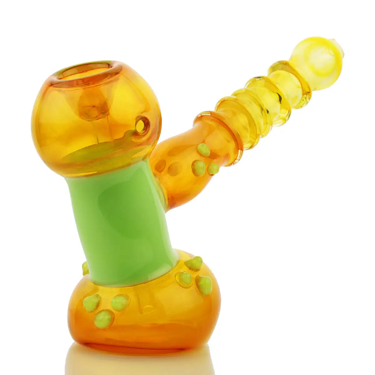 9" Slime Hammer Fume Glass Bubbler Hookah Rolling Paper Glass Pipe Accessories