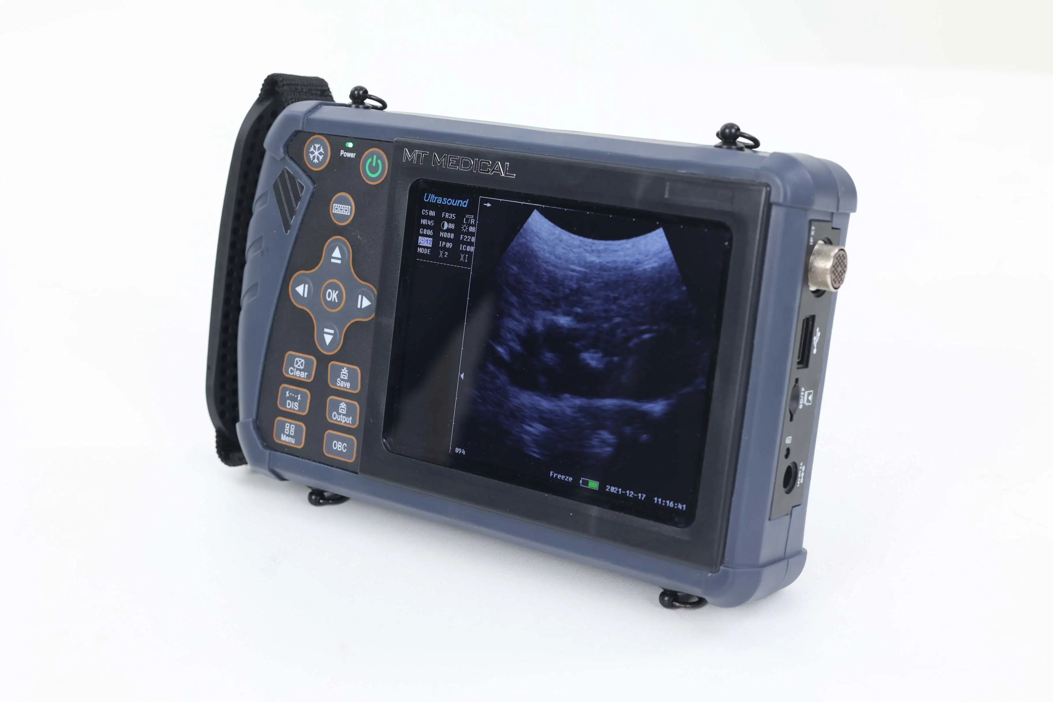 Hochey Medical China Handheld Vet Portable Digital 5 Inches Ultrasound Machine Veterinary Ultrasound