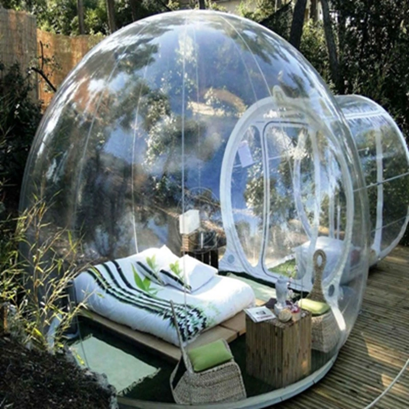 Transparent Starry Sky Bubble House Polycabonat Holiday Village Camp Tent
