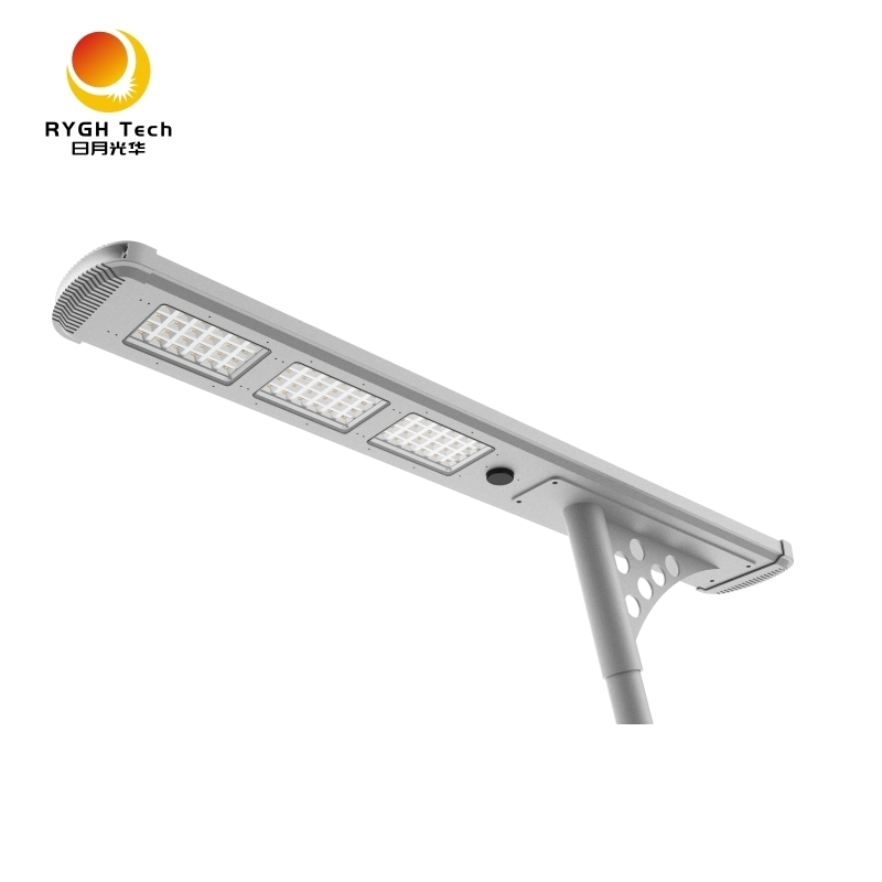 Outdoor Light All in One Integrated 50W LED Solar Street Lamp