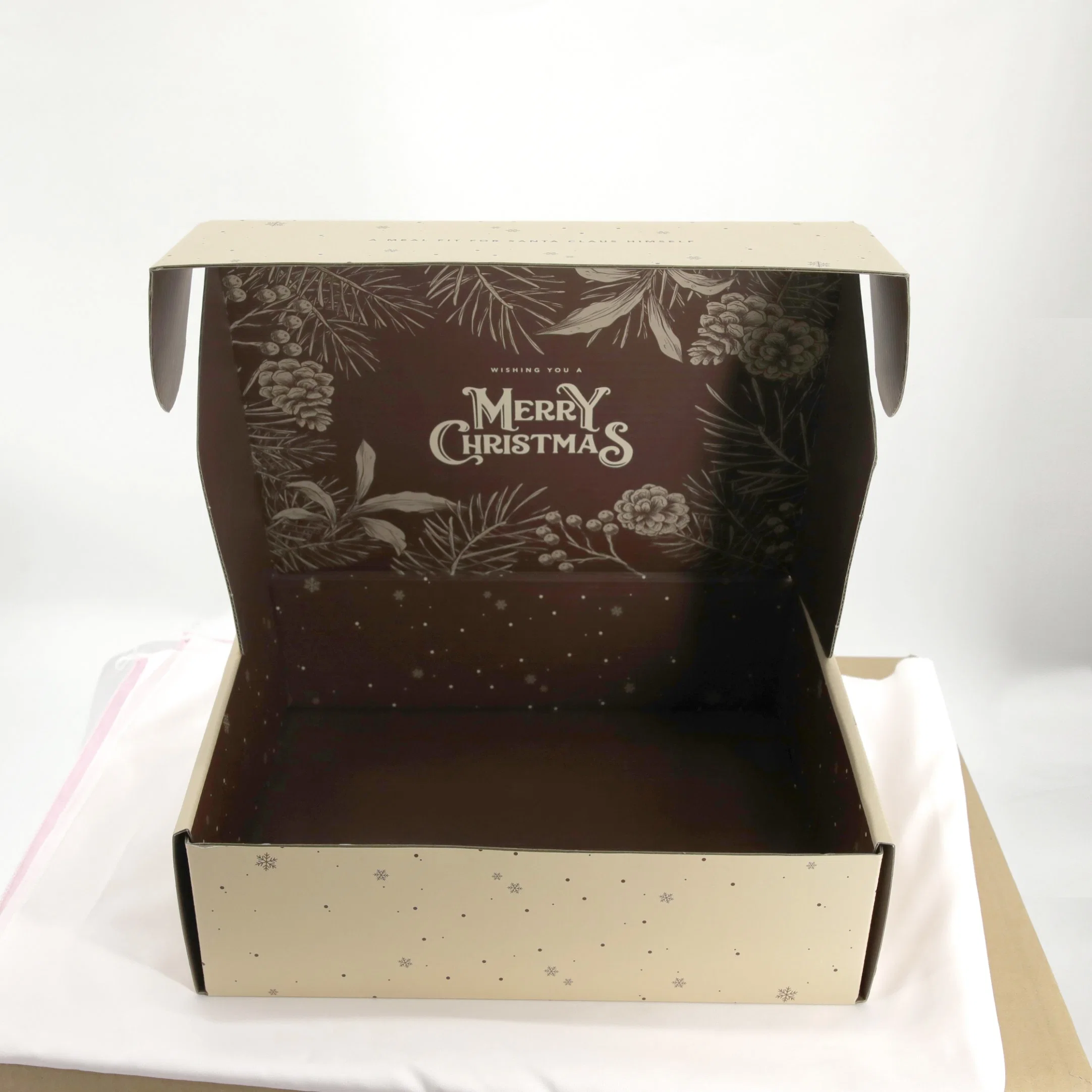 Color Print Design Corrugated Carton for Fruit Gift Packaging Retail