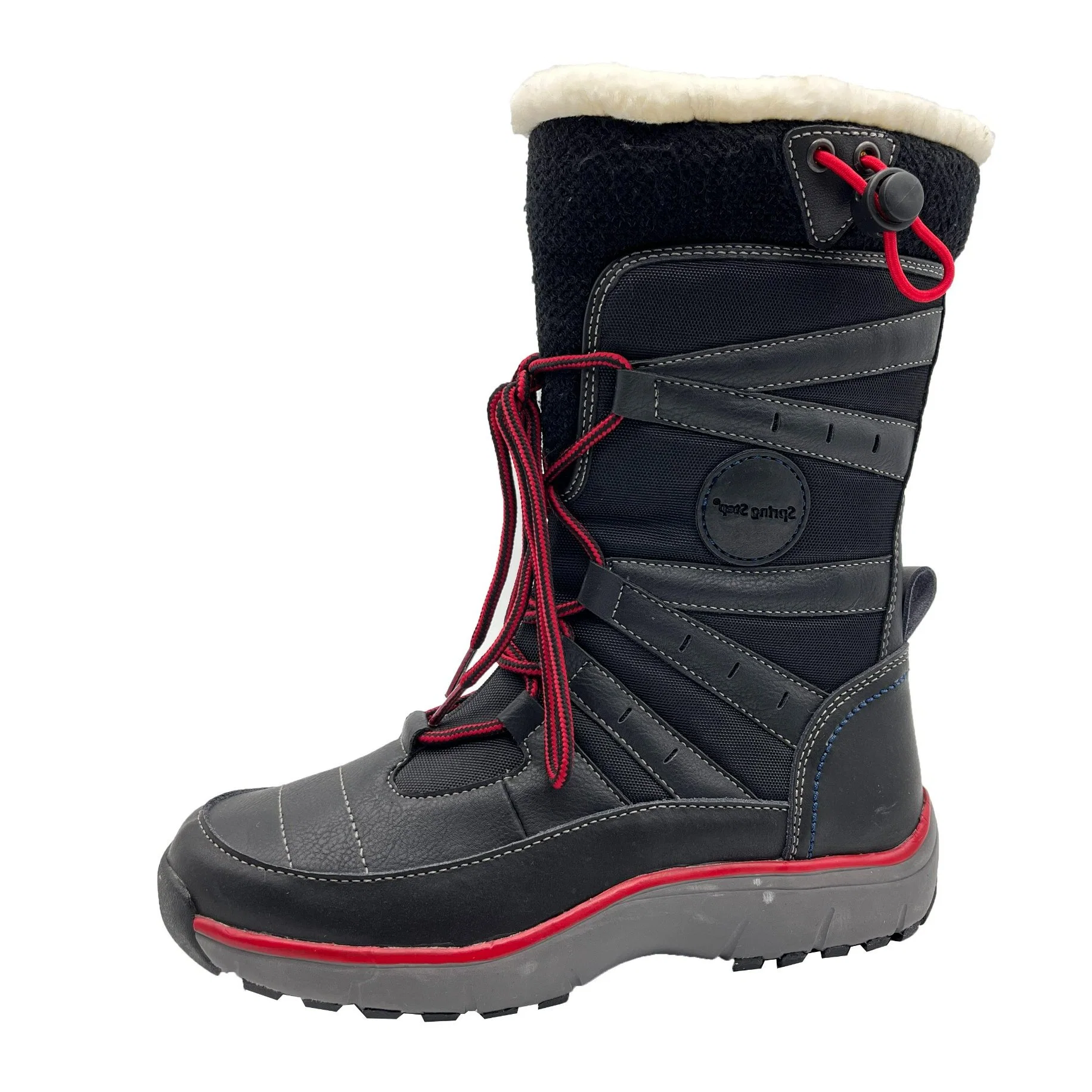 New Snow Boots Women Flat Suede Bottes Outdoor Warm