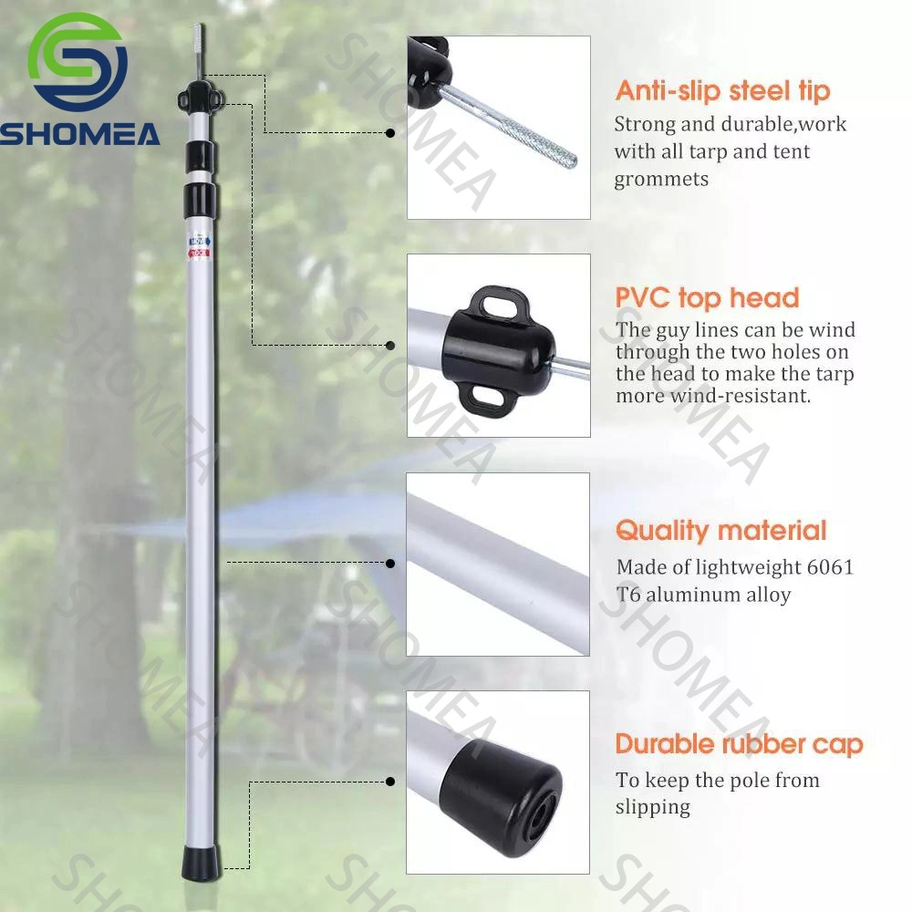 Customized Collapsible Aluminum Grow Tent Poles