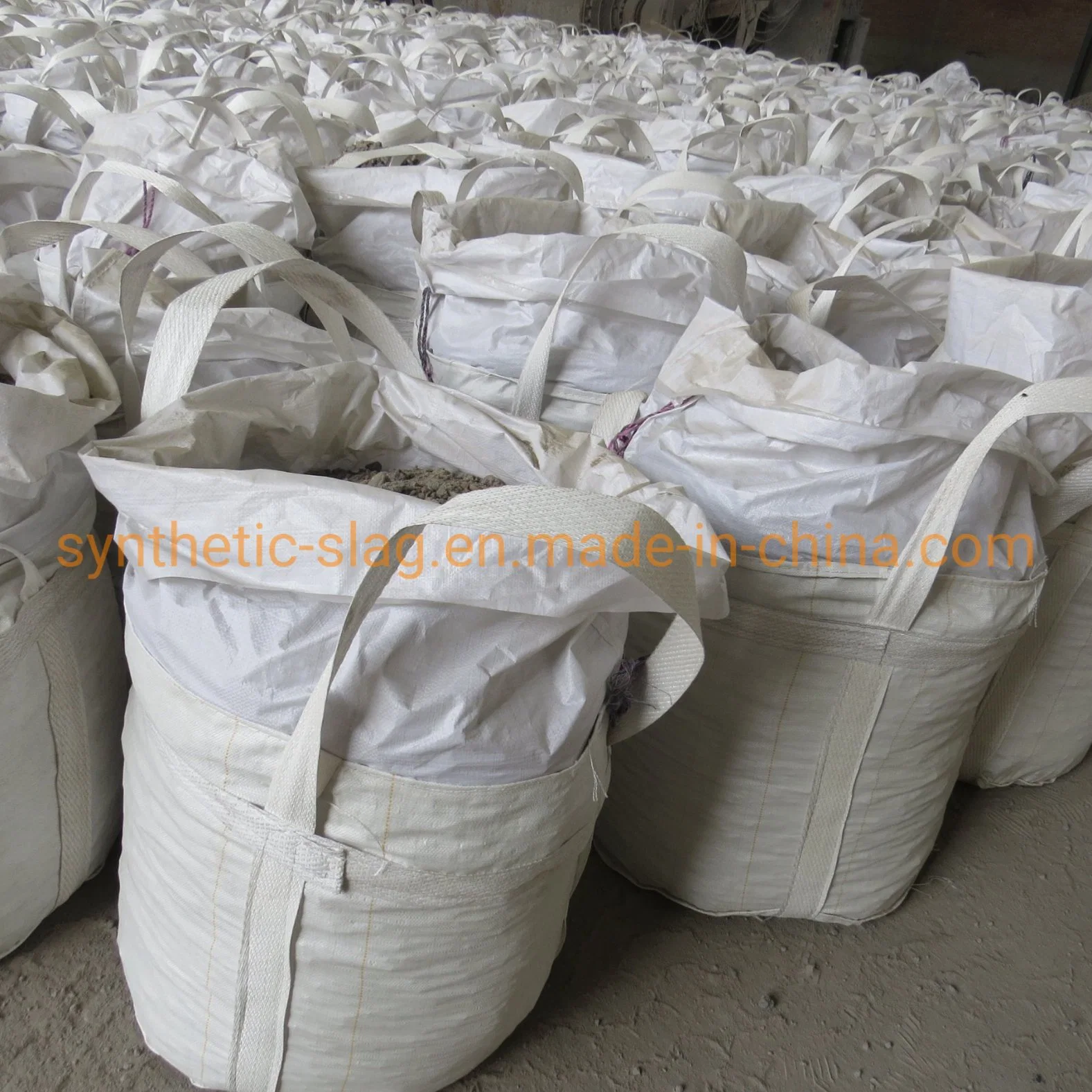 Sintered Refractory Material Refining Sintetic Slag for Steel Plants