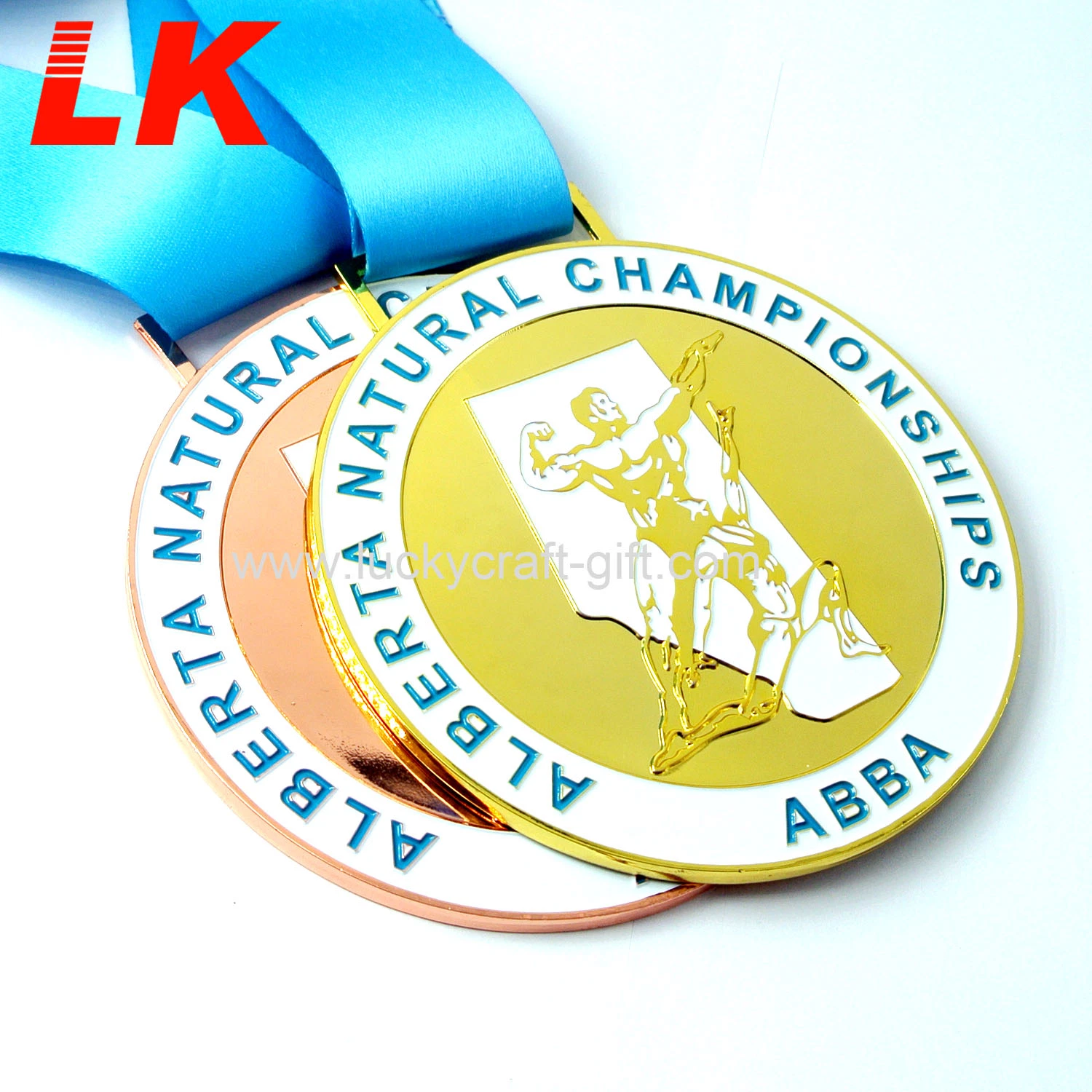 Cheap Metal Custom Gold Silver Bronze Sport Funny Run Metal Medal