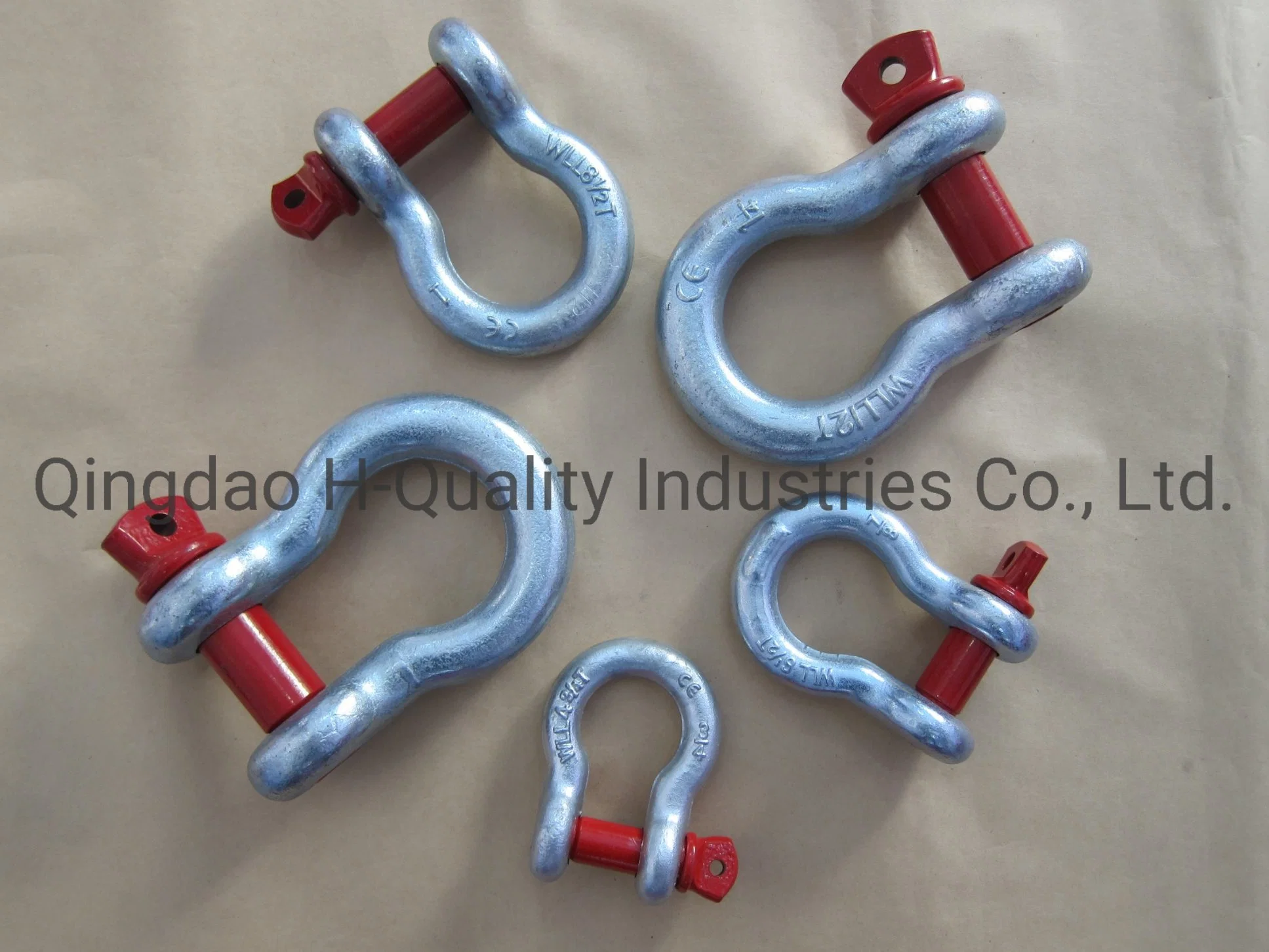 Drop Forged Carbon Steel Screw Pin Anchor Shackle 209