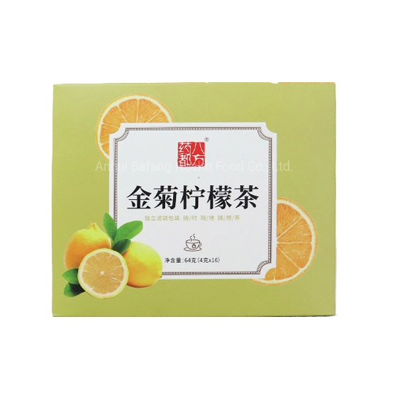 Carton Bag OEM Factory Wholesale/Supplier Lemon Fruit Skin Care Detox Tea