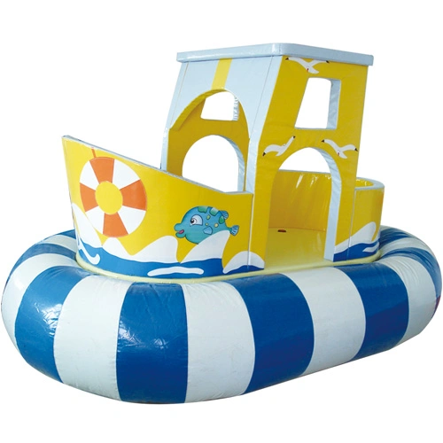 Ocean Themed Inflatable Electric Swing Boat for Amusement Equipment