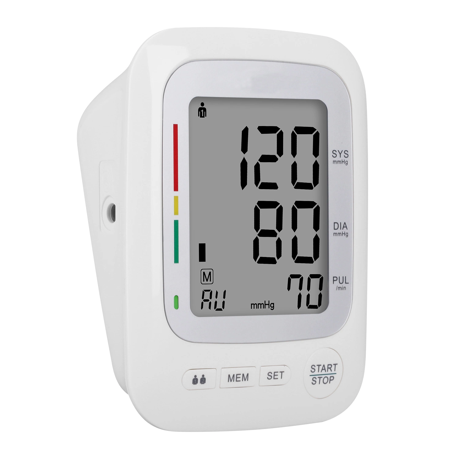 Vente à chaud Digital Electric Wireless automatique bras supérieur Type sang Moniteur de pression BP machine