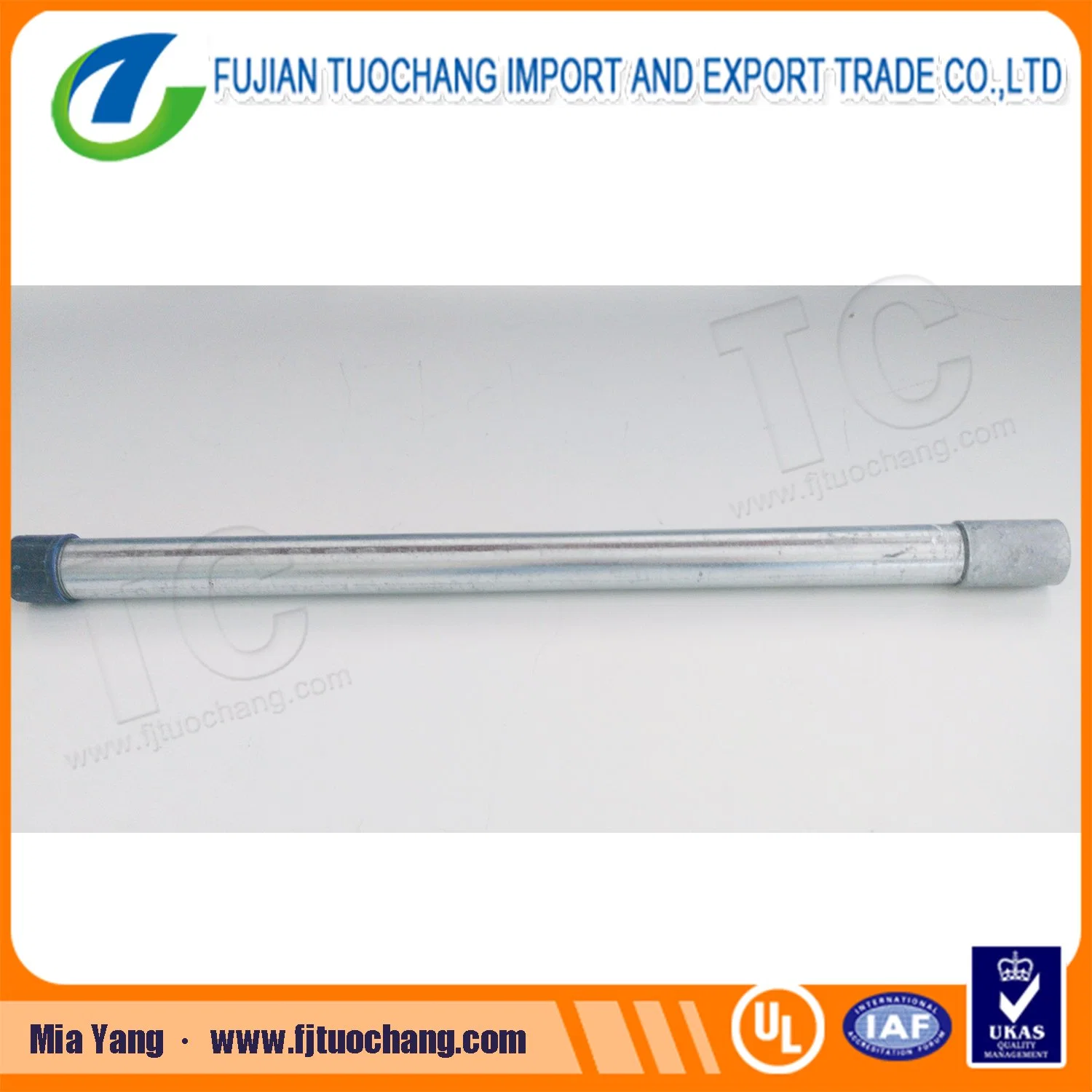 BS4568 1387 Galvanized Gi Conduit for Cable Wiring