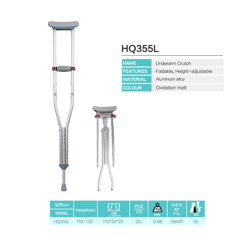 Hq Hanqi355L de ajuste de altura de alta calidad bastón