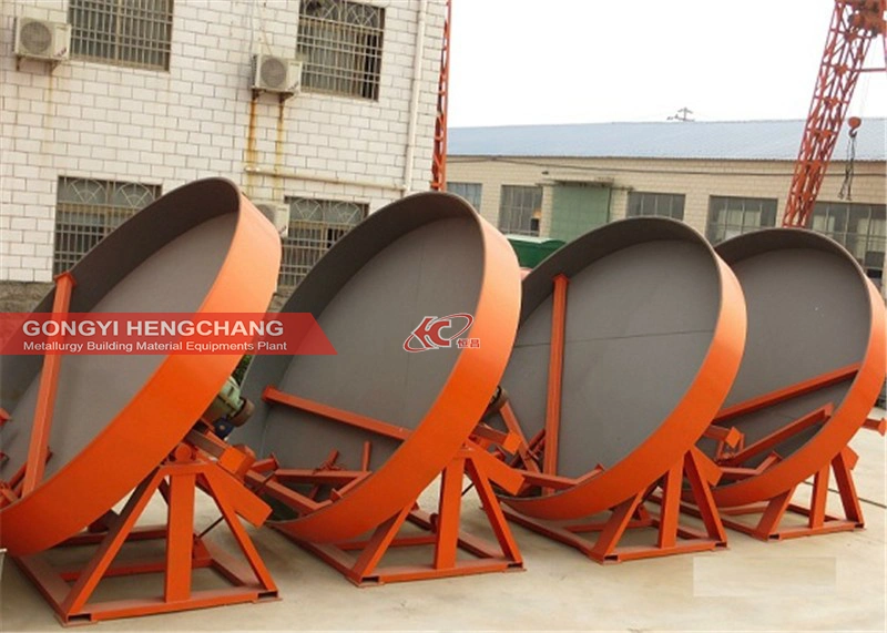 Chicken Manure Organic Fertilizer Granulation Machine Disc Pan Type Machine