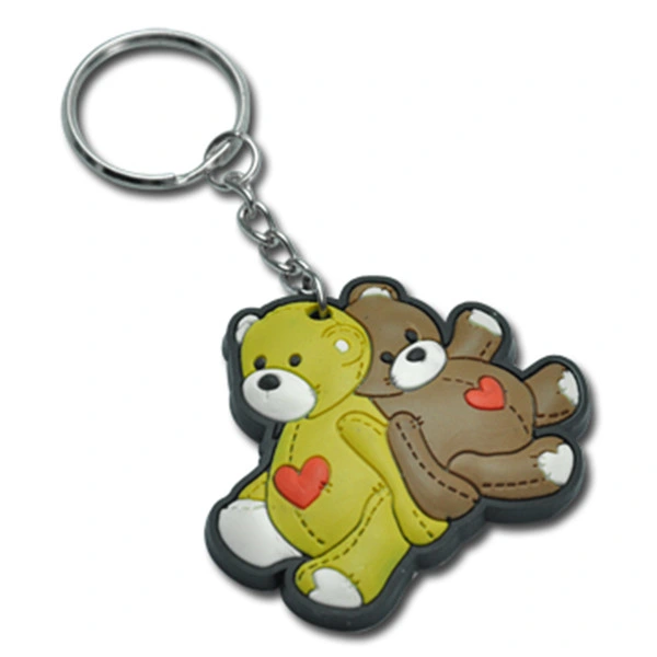 Promotion Gift Custom 3D Cartoon Soft PVC Keychain