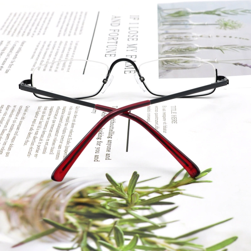 High quality/High cost performance  CE Metal Reading Glasses Spectacle Frame for Men and Women