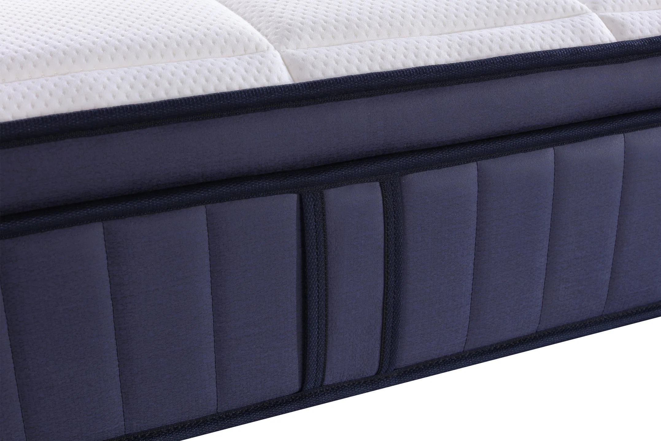 Schaumstoffbox 5 Zonen Taschenfedermatratze Latex Memory Foam Kingsize-Bett in einer Box