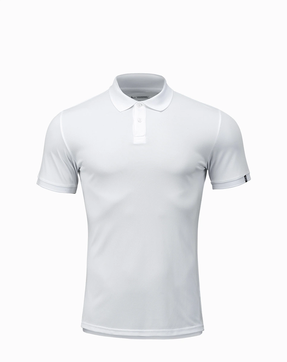 Pure Color Polo Shirts Shorts Sleeves Casual Sports Style Tops for Men