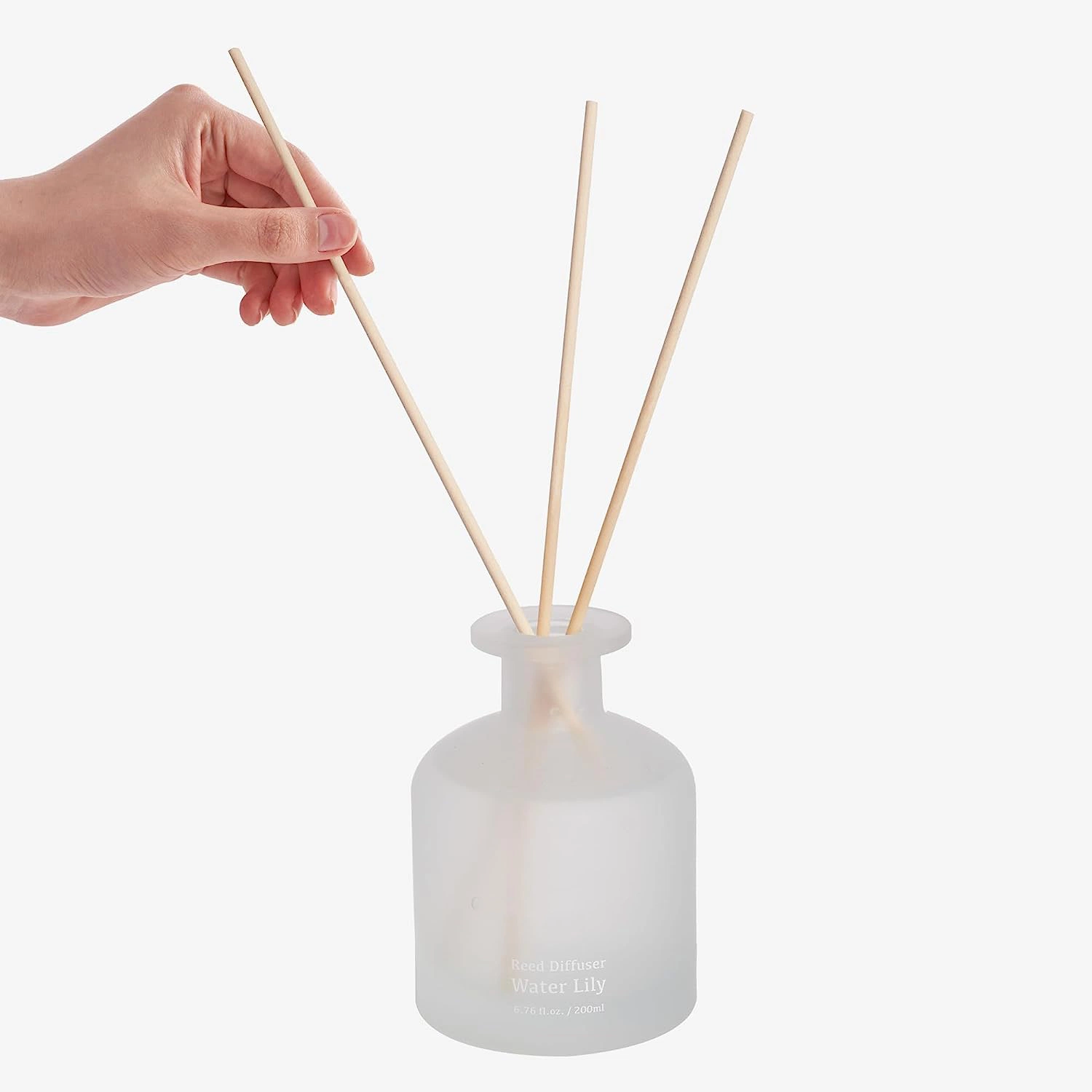 Startseite Duftdiffuser 150ml Leere Zylinder Reed Diffuser Flasche Luxus Raumduft-Paket