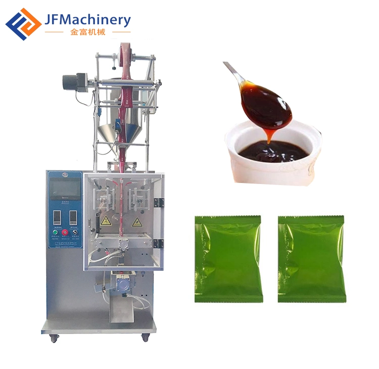 Automatic Filling and Packing Chili Garlic Soy Sachet Hot Paste Sauce Pouch Tomato Sauce Packaging