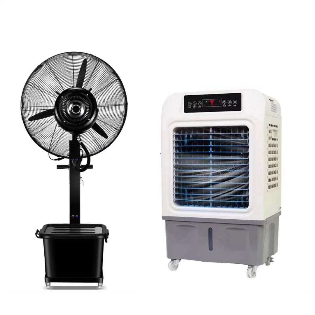 Precio 5% de descuento en Ventilador de Niebla de Agua de 26" con Tanque de Agua de 42L/Ventilador de Enfriamiento de Aire/Ventilador Industrial/Ventilador Industrial de Niebla/Escaparate de Personalización de Muestras de Ventilador Eléctrico/Personalización Básica