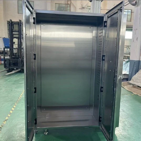 Factory Custom Stainless Steel Sheet Metal Cabinets Professional Cabinets Custom Made Chassis Sheet Metal Processing